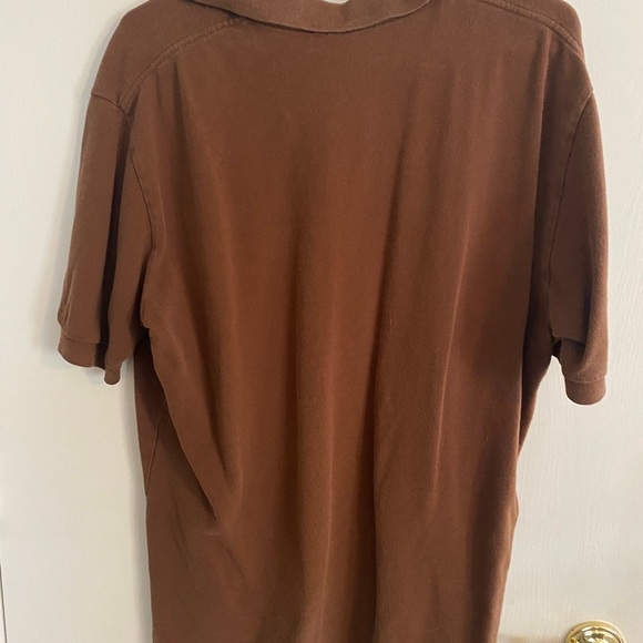 Polo by Ralph Lauren Men's Brown Polo Shirt - Picture 2 of 4